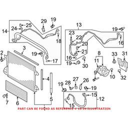 Audi VW O-Ring (A/C Line) 3D0260749C